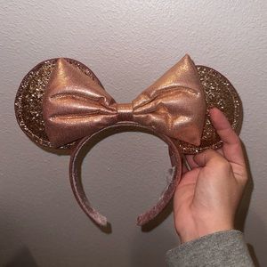 Rose Gold Mickey ears